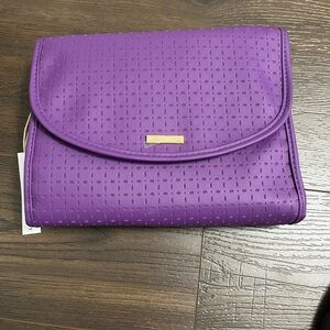 Chic Purple Travel Cosmetic Bag